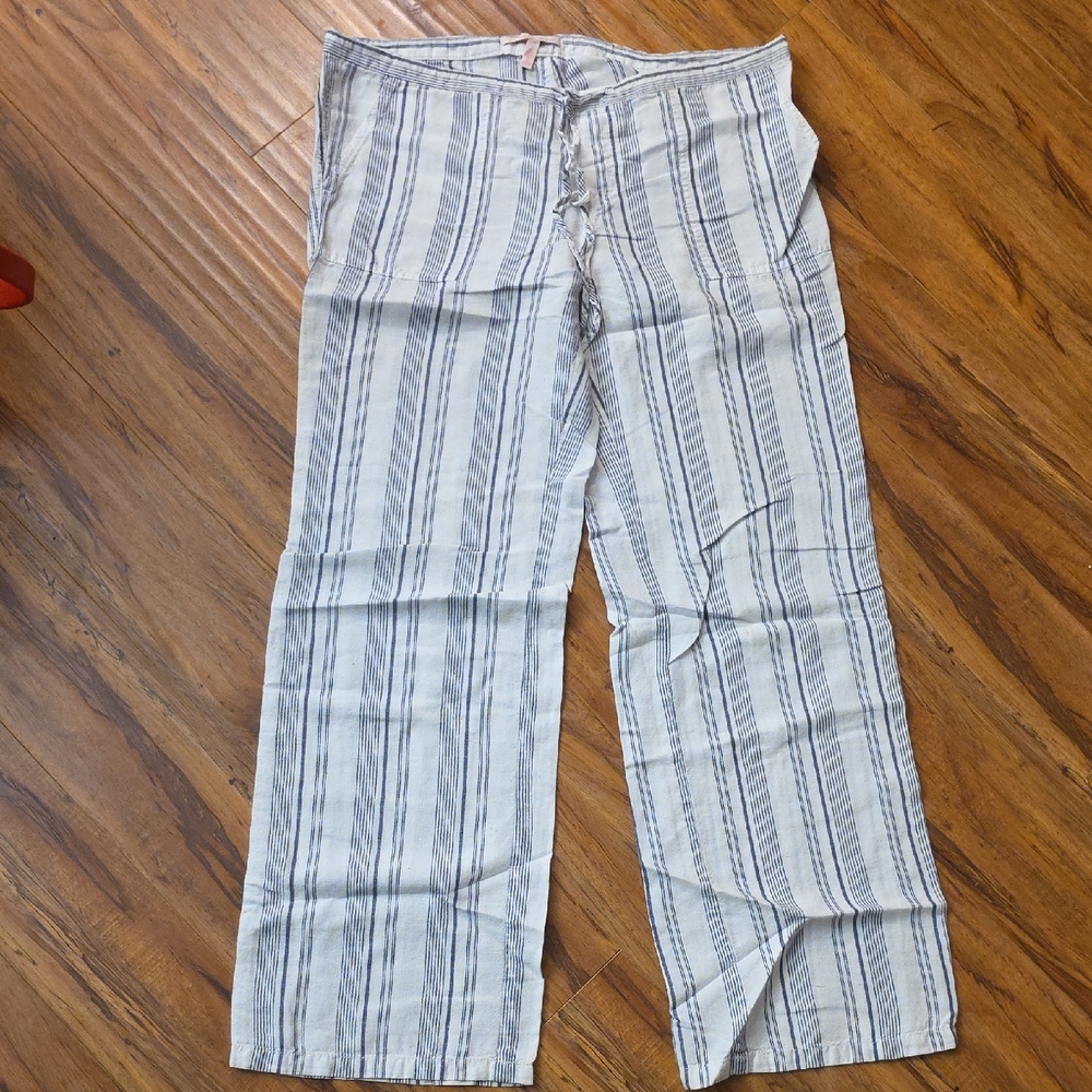 Vintage 90's Victoria's Secret Striped Pajama Pants Size 6